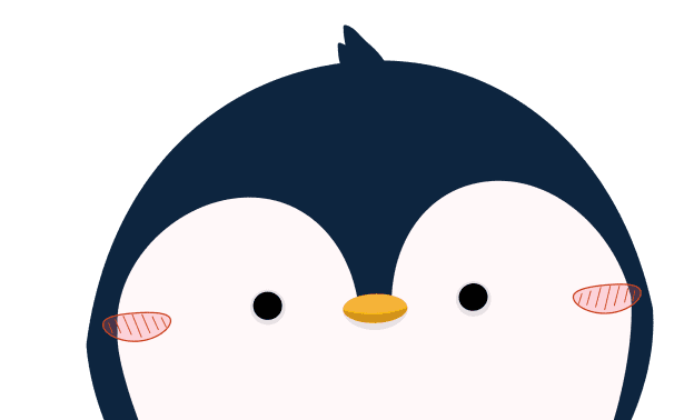 OKET penguin mascot